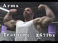 Justin Slates Training Arms At 257lbs Leanest He's Been At This Weight