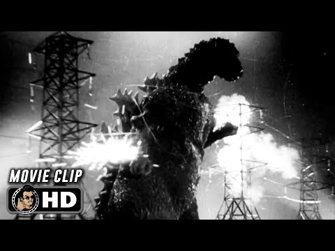 GODZILLA Clip - "Tokyo Attack" (1954)
