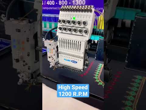Baba Sweet Single Head High Speed Computerized Embroidery Machine 1200-500 mm