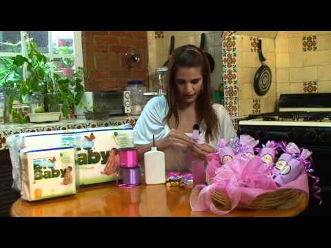 Dulceros de recuerdo para baby shower - YouTube