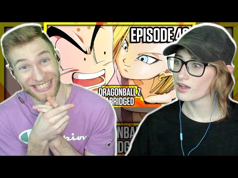 ALL THESE SQUARES MAKE WHAT?! Reacting to "DragonBall Z Abridged Episode 40" with Kirby!
