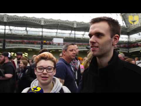 Derrian Williams & Will Milligan at Walker Stalker Con London 2017