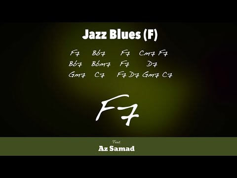 Jazz Blues Backing Jam Track - Slow Swing (F)
