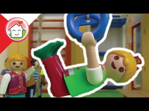 Playmobil po polsku Zajęcia gimnastyki - Rodzina Hauserów