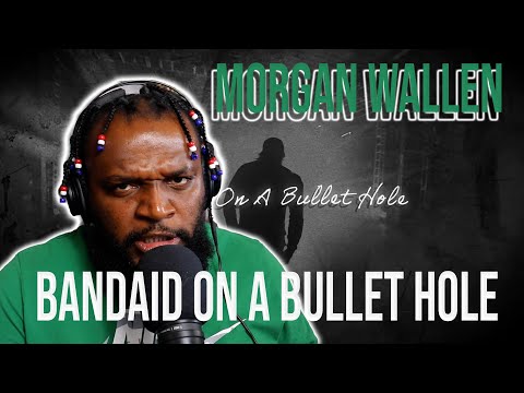 TWIGGA MAD AT THIS ONE - Morgan Wallen – Bandaid On A Bullet Hole (Official Lyric Video)(REACTION)