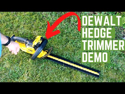 Dewalt Hedge Trimmer 18V Review & Demo | DCM563P1