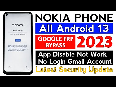 All Nokia Phone Android 13 frp bypass without pc | Fixed screen lock update.