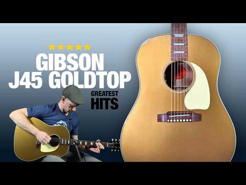 The Acoustic Gold Top J45 from Gibson! WOW