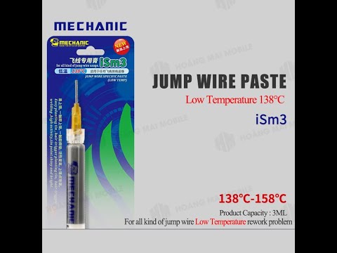Thiếc hàn MECHANIC (183, 138 độ) tuýp 3ml