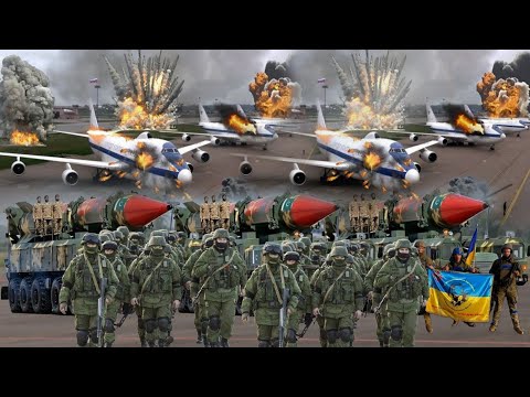 AUJOURD'HUI! Des milliers de missiles ukrainiens détruisent la plus grande base aérienne de Russie