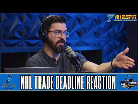 Trade Deadline Reaction | Last Minute Blues Podcast
