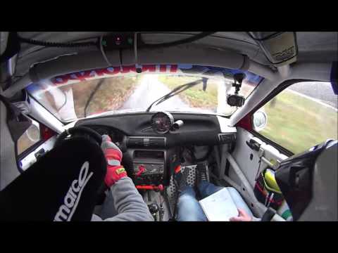 27 Rajd Podkarpacki Krosno 22.11.2015 Olszewski/Patla Astra GSI