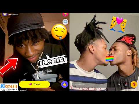 STRAIGHT MEN rethink their *SEXUALITY* AFTER WE KISSED on OMEGLE (Gay Couple)