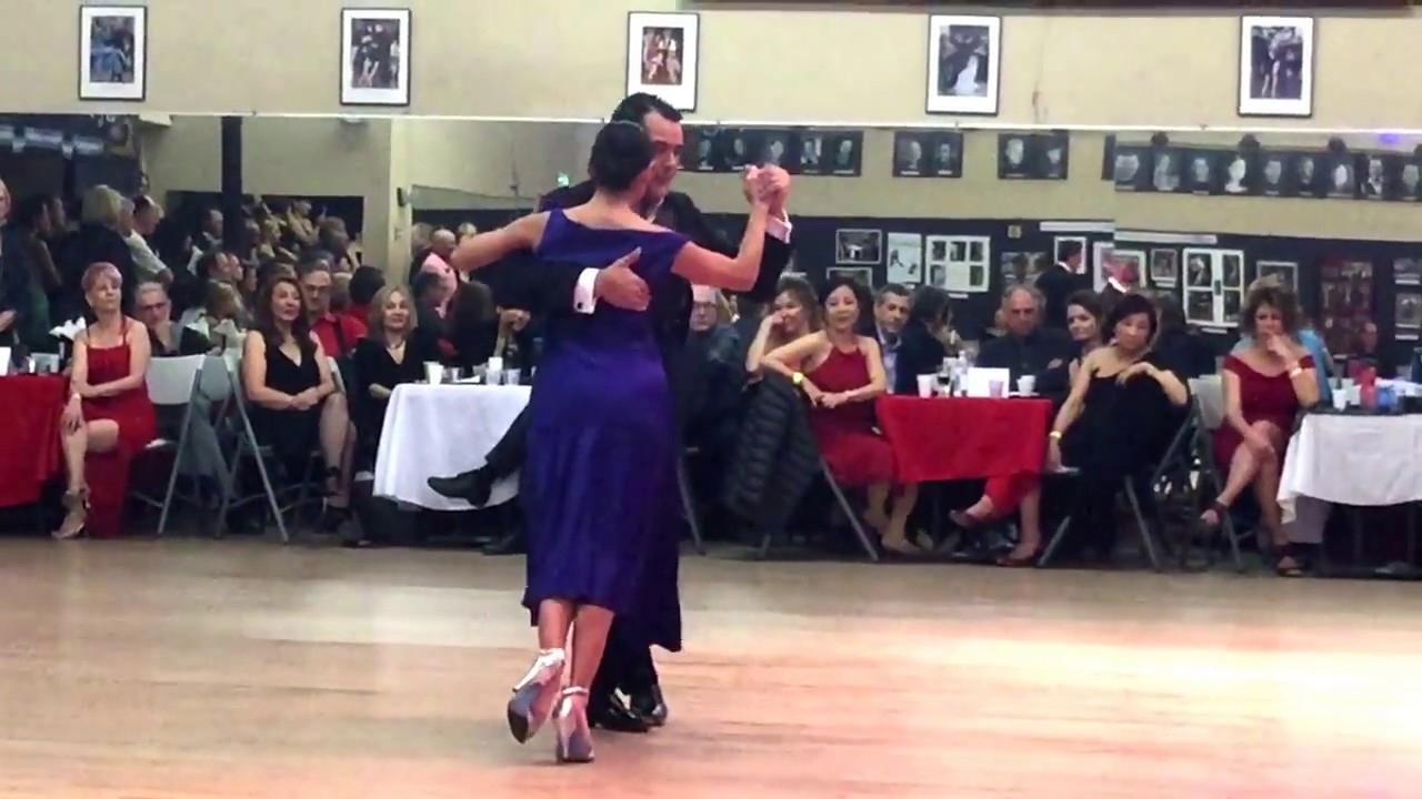 Natalia Hills & Alejandro Aquino perform at Nora's milonga in Emeryville, CA, Feb 11, 2017.