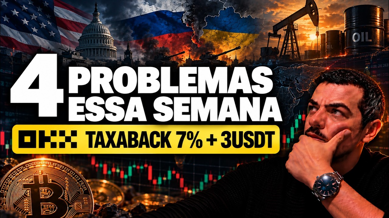 Bitcoin HOJE   O que Esperar para Semana   OKX TaxaBACK + 3 USDT