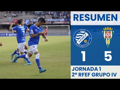 Resumen Segunda RFEF: Xerez Deportivo FC 1-5 Córdoba CF (2021-22)