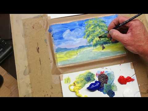 Thumbnail of The beginners guide to acrylic painting