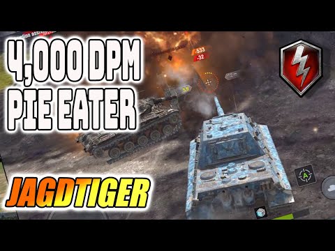 DPM MONSTER NO ONE RUNS WORLD OF TANKS BLITZ JAGDTIGER REVIEW