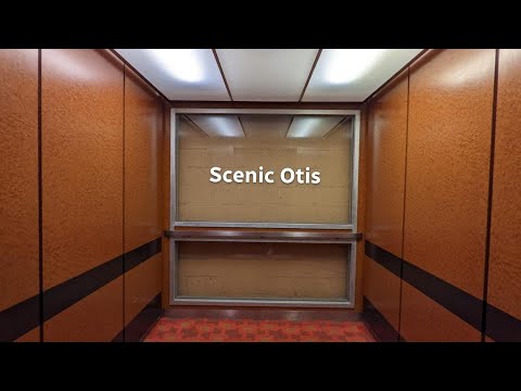 Scenic Otis Elevonic 411M traction elevator at the Seven Springs Mountain Resort Main Tower in PA