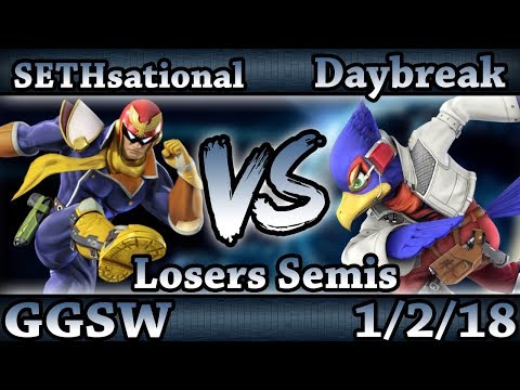GGSW 65 - SETHsational (C.Falcon) Vs. Daybreak (Falco,Cloud) Smash Wii U Losers Semis - Smash 4