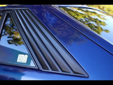 1986 Mustang GT Project - Painted Black - Window Quarter Panels and Trim