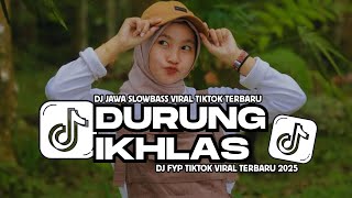 Download lagu DJ DURUNG IKHLAS SLOWBASS MENGKANE || DJ JAWA VIRAL TIKTOK 2025 PALING DI CARI FYP TIKTOK !!! mp3