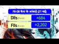 FII DII Data Analysis Nifty Prediction For Tomorrow 22th May 2025 Banknifty Tomorrow V145