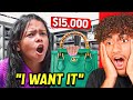 KID ONLY BUYS DESIGNER CLOTHES
