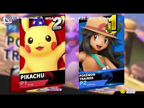 FrogTaco (Pikachu) vs. Pokepen (Pokemon Trainer) - WGA Colosseum 22 - Winners R3 [No Game Audio]