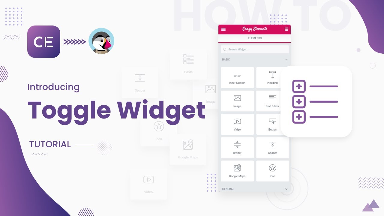 How to Use Toggle Widget Using Crazy Elements | PrestaShop | Elementor Based Page Builder