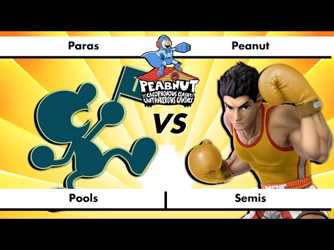 Peabnut C.C.C.C. - Pools Winners Semi Final - Paras (Mr. Game & Watch) vs Peanut (Little Mac)
