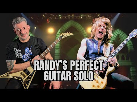 The GENIUS Behind The Randy Rhoads Tribute Solo