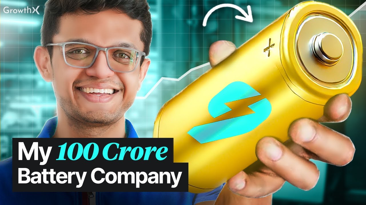 How I Built A 100 Crore Battery Startup Called LOG9 | GrowthX Inner Circle