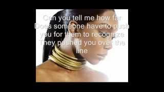 Brandy So sick with lyrics on screen