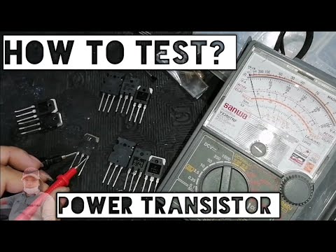 image-How do you test a transistor with a multimeter?
