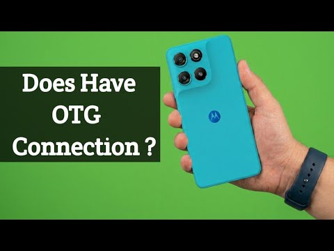 Thumbnail for Motorola G37 Power - Does have OTG connection