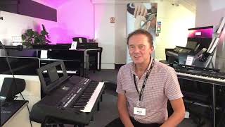 Video thumbnail for Yamaha PSRSX600 Keyboard Demo At Musicroom Lincoln by Mark Harrison at Millers Music