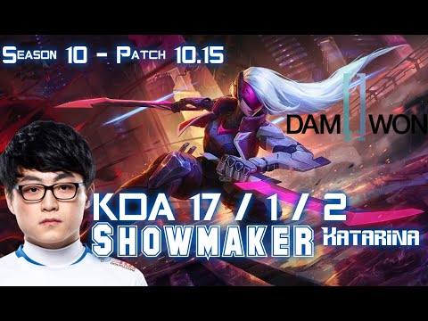 DWG Showmaker KATARINA vs NUNU Mid - Patch 10.15 KR Ranked