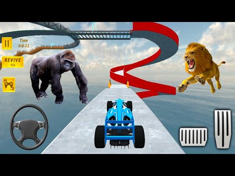 Formula Mega Ramp Car Stunts Tracks Games #1 - Impossible Car Stunts Games 2022