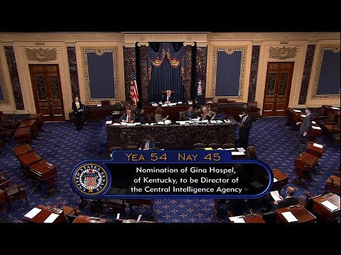 Senate Confirms Gina Haspel to Lead CIA