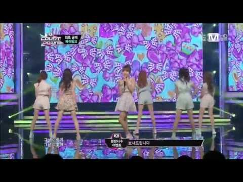A Pink  _ Lovely Day + No No No @ M! Countdown Comeback Stage HD