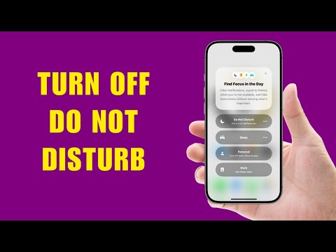 How to Shut Off Do Not Disturb on iPhone - Quick Tutorial [2025]