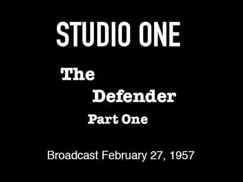 LIVE TV RESTORATION: Studio One -The Defender - Part One