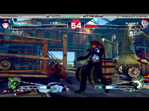 GUTS SF4 Top8 GF WeirdoNeo VS Replay'D Gridman