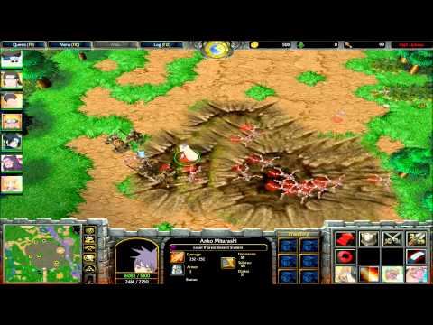 Yugao, Baki and Anko Warcraft 3