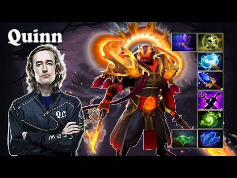 Quinn - Ember Spirit Midlane | Dota 2 7.30c Gameplay