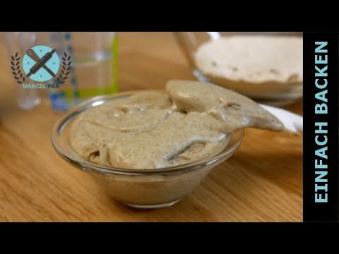 Sourdough starter, basic sourdough starter, part 1 of 3