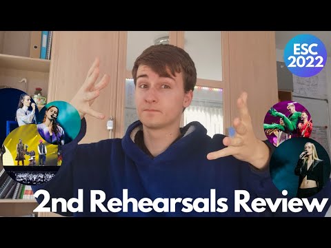[Day 1] Eurovision 2022: Second Rehearsals Review