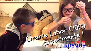 Kosmos Chemie Labor C1000 - Experimente 1 - Lakmus-Pulver