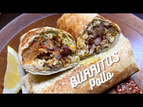Burritos de pollo picante ¡VIVA MÉXICO!